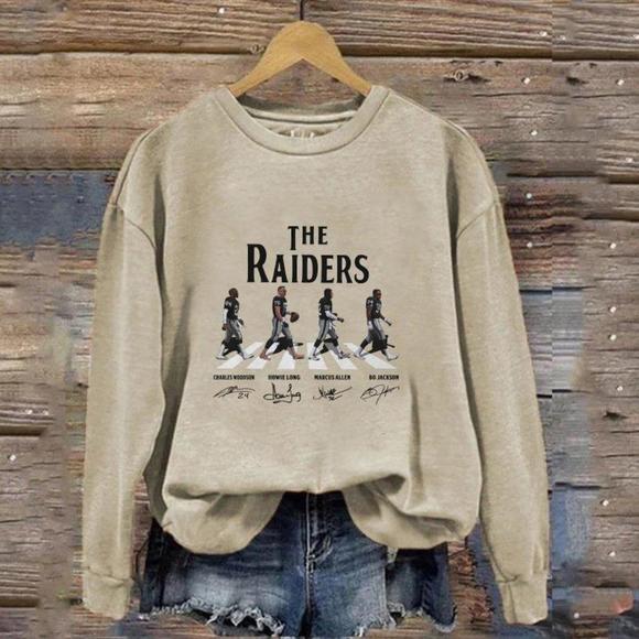 Gildan Other - The Raiders Charles Howie Marcus Allen Bo Jackson Abbey Road Shirt
